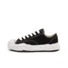 메종 미하라 야스히로 행크 OG DE 솔 캔버스 로우탑 스니커즈 블랙 A07FW727-BLACK