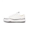 메종 미하라 야스히로 피터슨 OG 솔 캔버스 로우 스니커즈 화이트 A01FW702-WHITE