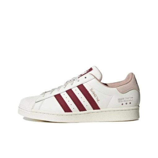 아디다스 X YU NAGABA 슈퍼스타 화이트 레드 IG3853