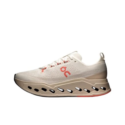 온 러닝 클라우드서퍼 맥스 컴포트 런닝화 Ivory/Salmon