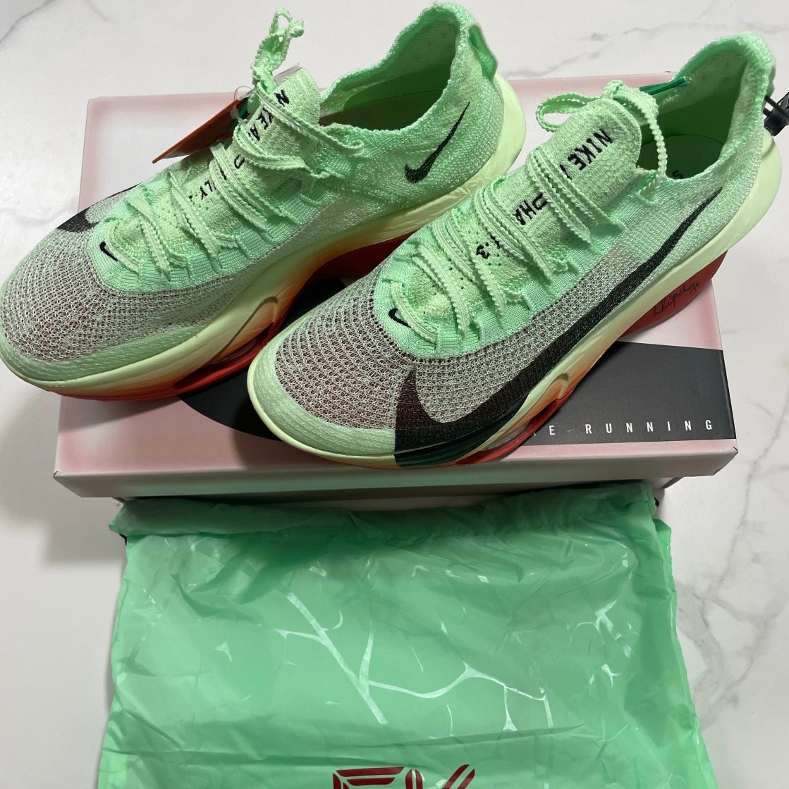 【Kipchoge/독점 배색】나이키 에어 줌 알파플라이 넥스트% 3 엘리우드 킵초게 HJ7041-300 photo review