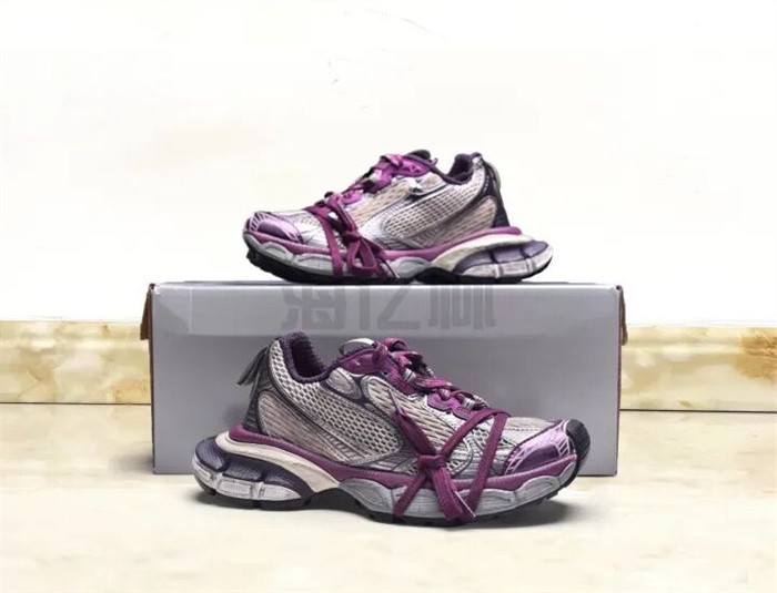 발렌시아가 3XL 스니커즈 퍼플 그레이 734731W3XL51269 photo review
